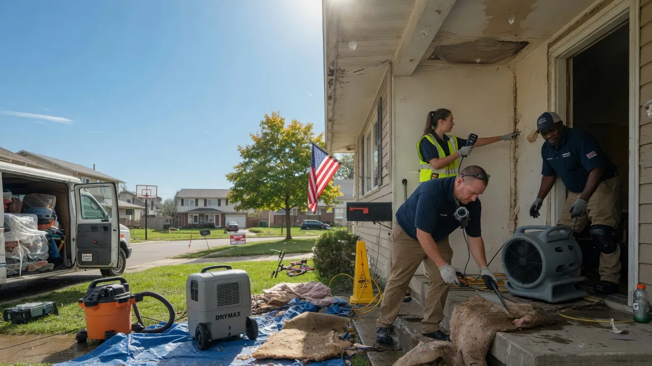 Water Damage Restoration in Kyle, SD near me